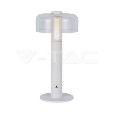 LED Настолна Лампа 1800mAh Батерия 150 x 300 3 в 1 Бяло Тяло - rZ commerce LED Настолна Лампа 1800mAh Батерия 150 x 300 3 в 1 Бяло Тяло