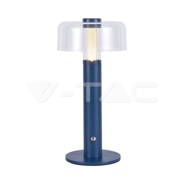 LED Настолна Лампа 1800mAh Батерия 150 x 300 3 в 1 Лилаво Тяло 100Lm