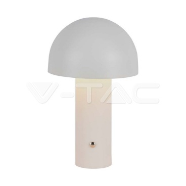 LED Настолна Лампа 1800mAh Батерия 150x250 3 в 1 Бяло Тяло - rZ commerce LED Настолна Лампа 1800mAh Батерия 150x250 3 в 1 Бяло Тяло
