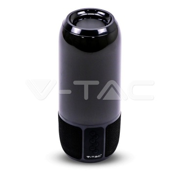 2*3W LED Лампа Колона USB + TF Слот Черна - rZ commerce 2*3W LED Лампа Колона USB + TF Слот Черна