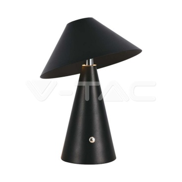 LED Настолна Лампа 1800mAh Батерия 180 x 240 3 в 1 Черно Тяло 3000K 200Lm