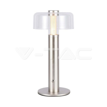 LED Настолна Лампа 1800mAh Батерия 150 x 300 3 в 1 Шампанско - rZ commerce LED Настолна Лампа 1800mAh Батерия 150 x 300 3 в 1 Шампанско
