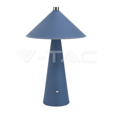 3W LED Настолна Лампа Батерия 3IN1 Син Тяло Димираща 240lm - rZ commerce 3W LED Настолна Лампа Батерия 3IN1 Син Тяло Димираща 240lm