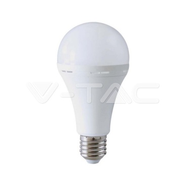 LED Крушка 15W E27 A90 пластик аварийна 4000К 1200Lm