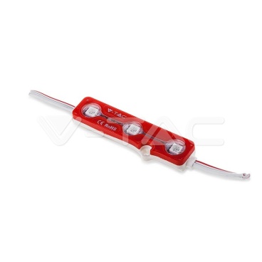 LED Модул 3LED SMD5050 Red IP67
