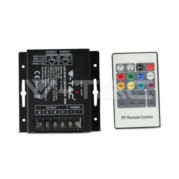 LED RGB Controller With 20 Key RF Remote Control