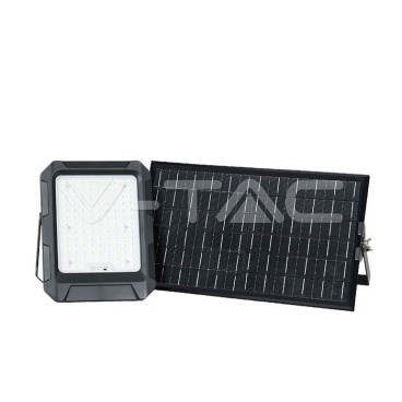 15W LED Соларен Прожектрор 3.7V 8Ah Батерия
