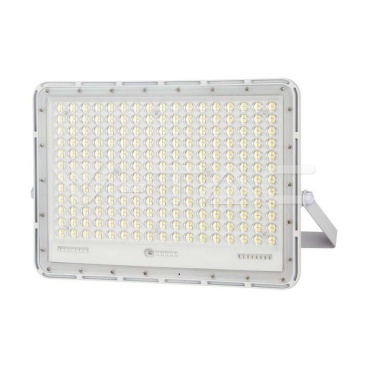 30W LED Соларен Прожектор 4000K Сменяема Батерия Бяло Тяло 2600Lm - rZ commerce 30W LED Соларен Прожектор 4000K Сменяема Батерия Бяло Тяло 2600Lm