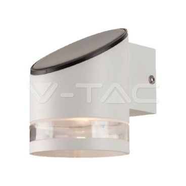 1W LED Соларна Стенна Лампа SMD С Микровълнов Датчик IP44 3000K