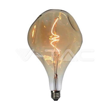 LED Крушка - 4W Filament Спирала A165S 2700K Амбър - rZ commerce LED Крушка - 4W Filament Спирала A165S 2700K Амбър