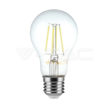 LED Крушка - 6W Filament E27 A60 4000К 600Lm - rZ commerce LED Крушка - 6W Filament E27 A60 4000К 600Lm
