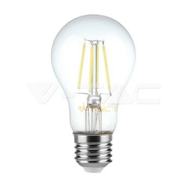LED Крушка - 6W Filament E27 A60 3000К 600Lm