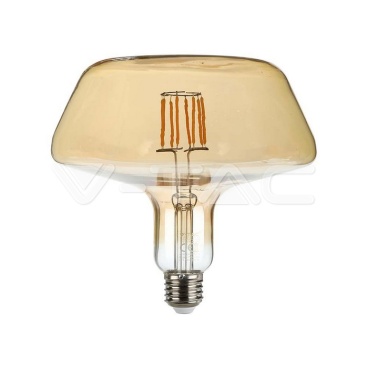 LED Крушка - 8W Filament E27 T180 Амбър 1800K - rZ commerce LED Крушка - 8W Filament E27 T180 Амбър 1800K