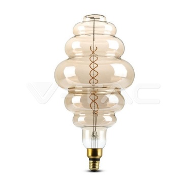 LED Крушка - 8W Filament E27 S200 Димиращ Двойно опушен 1800K - rZ commerce LED Крушка - 8W Filament E27 S200 Димиращ Двойно опушен 1800K