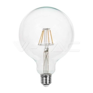 LED Крушка - 12W Filament E27 G125 6500K 1521Lm - rZ commerce LED Крушка - 12W Filament E27 G125 6500K 1521Lm