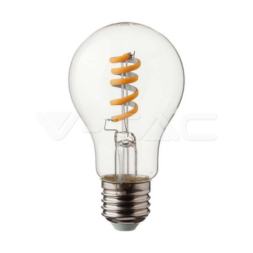 LED Крушка - 4W E27 Filament A60 1800К - rZ commerce LED Крушка - 4W E27 Filament A60 1800К
