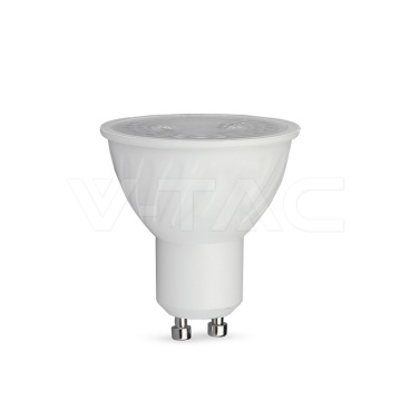 LED Крушка CREE ЧИП 6W GU10 SMD Пластик 110° 6400K - rZ commerce LED Крушка CREE ЧИП 6W GU10 SMD Пластик 110° 6400K
