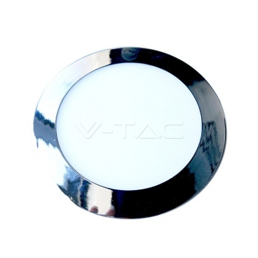 18W LED Панел Хром Кръг 6000K