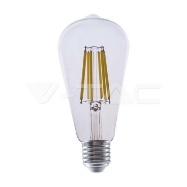 LED Крушка - 4W Filament E27 ST64 4000K - rZ commerce LED Крушка - 4W Filament E27 ST64 4000K