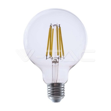 LED Крушка - 4W Filament E27 G95 4000K - rZ commerce LED Крушка - 4W Filament E27 G95 4000K
