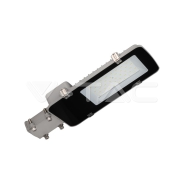 LED Улична Лампа SAMSUNG ЧИП - 30W Сиво Тяло 4000K 5 Години Гаранция - rZ commerce LED Улична Лампа SAMSUNG ЧИП - 30W Сиво Тяло 4000K 5 Години Гаранция