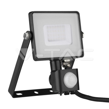 30W LED Прожектор Със Сензор SAMSUNG ЧИП Черно Тяло 4000К - rZ commerce 30W LED Прожектор Със Сензор SAMSUNG ЧИП Черно Тяло 4000К