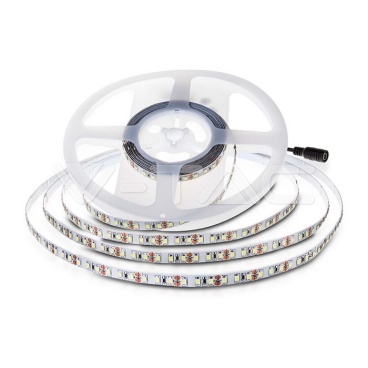 LED Лента SMD2835 - 120/1 24V IP20 6400K Двойно PCB 10М Ролка