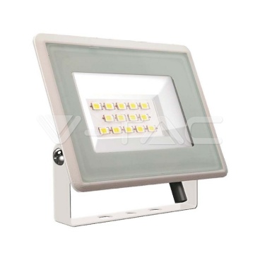10W LED Прожектор Бяло Тяло 3000K
