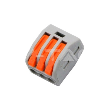 3 Pin One Way Terminal Connector - rZ commerce 3 Pin One Way Terminal Connector