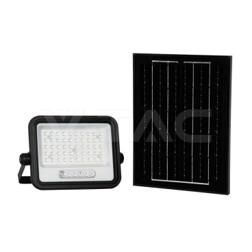 100W LED Соларен Прожектор 2000K-8000K Черно Тяло