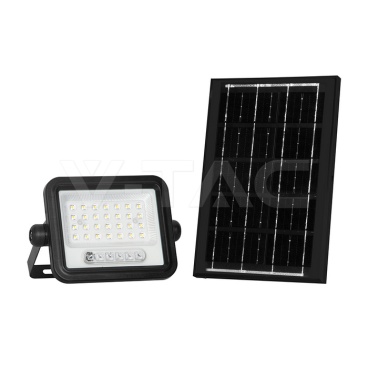 50W LED Соларен Прожектор 2000K-8000K Черно Тяло