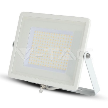 100W LED Прожектор SAMSUNG ЧИП G2 SMD SLIM Бяло Тяло 4000К 120LM/W_new