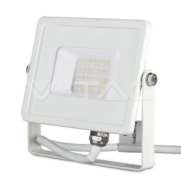 20W LED Прожектор SAMSUNG ЧИП SMD Бяло Тяло 6400К