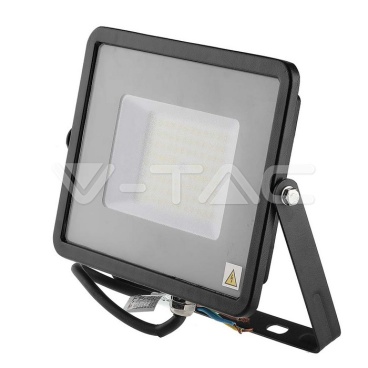 50W LED Прожектор SAMSUNG ЧИП SMD G2 SLIM Черно Тяло 6400К