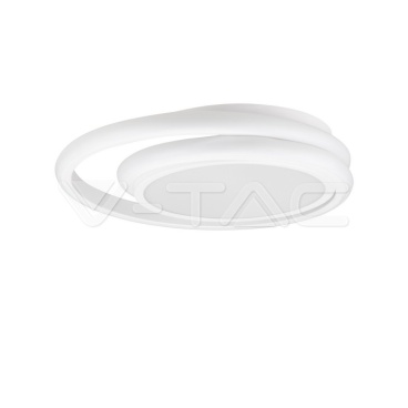 LED Осветител 24W плафон 4000К бял двоен кръг 2560Lm