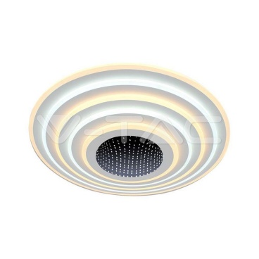 125W LED Осветител За Таван (D50*7CM) CCT: 3000K+6000K Димираща + Дистанционно - rZ commerce 125W LED Осветител За Таван (D50*7CM) CCT: 3000K+6000K Димираща + Дистанционно