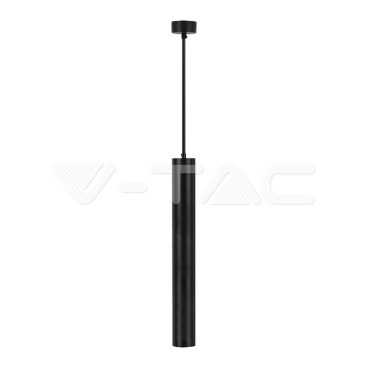 1*GU10 Корпус Пендел Черен D:60*500MM - rZ commerce 1*GU10 Корпус Пендел Черен D:60*500MM