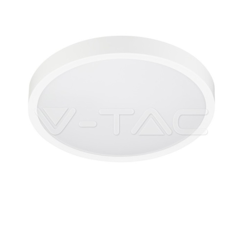 30W LED Плафон Кръг Микровълнов Сензор Бяла Рамка 4000К IP44 /3820lm/ - изглед 8 - rZ commerce 30W LED Плафон Кръг Микровълнов Сензор Бяла Рамка 4000К IP44 /3820lm/ - изглед 8