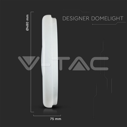 65W LED Плафон С Дистанционно 3в 1 Димиращ Звезди - изглед 8 - rZ commerce 65W LED Плафон С Дистанционно 3в 1 Димиращ Звезди - изглед 8