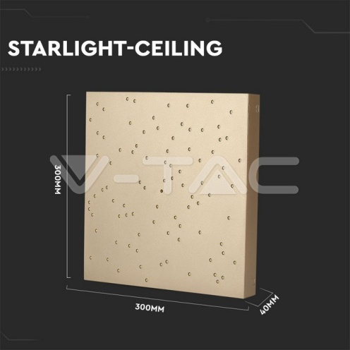 8W LED Таванна Лампа 3 Цветна Златно Тяло - изглед 10 - rZ commerce 8W LED Таванна Лампа 3 Цветна Златно Тяло - изглед 10