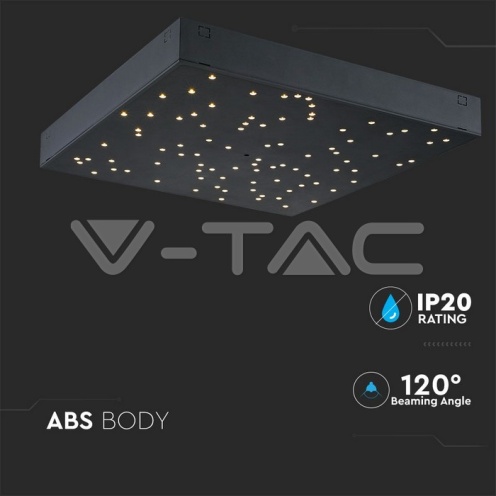 8W LED Таванна Лампа 3 Цветна Черно Тяло - изглед 9 - rZ commerce 8W LED Таванна Лампа 3 Цветна Черно Тяло - изглед 9