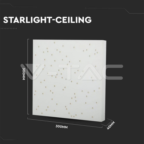 8W LED Таванна Лампа 3 Цветна Бяло Тяло - изглед 10 - rZ commerce 8W LED Таванна Лампа 3 Цветна Бяло Тяло - изглед 10
