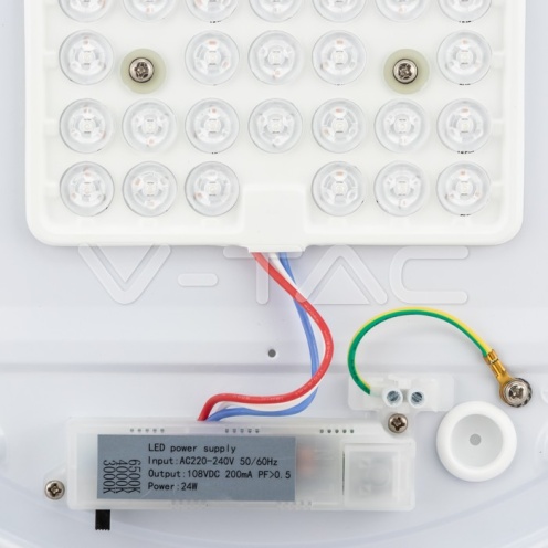 24W LED Плафон Звезди Ф300 3в1 Сменяем Спектър - изглед 11 - rZ commerce 24W LED Плафон Звезди Ф300 3в1 Сменяем Спектър - изглед 11