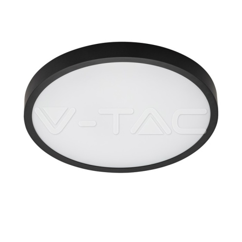 30W LED Плафон Кръг Микровълнов Сензор Черна Рамка 4000К IP44 - изглед 10 - rZ commerce 30W LED Плафон Кръг Микровълнов Сензор Черна Рамка 4000К IP44 - изглед 10