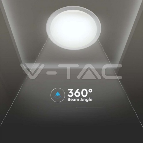 36W-72W-36W LED Плафон С Дистанционно Димиращ Ринг Ф670 - изглед 12