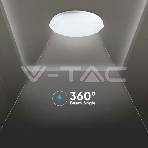 30W - 60W- 30W LED Плафон С Дистанционно Димиращ Диаманд Ф400 - изглед 8 - rZ commerce 30W - 60W- 30W LED Плафон С Дистанционно Димиращ Диаманд Ф400 - изглед 8