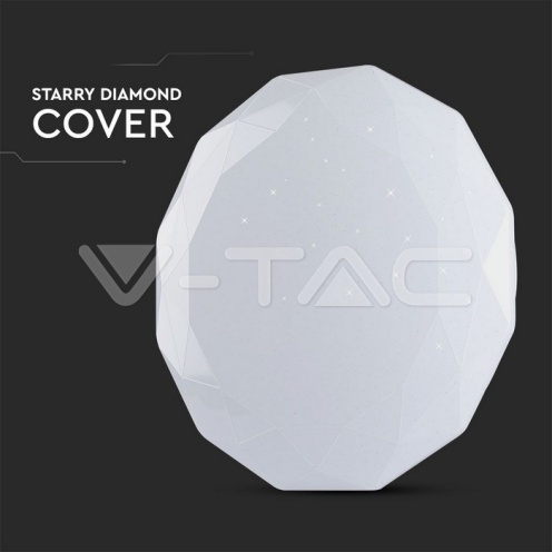 30W - 60W- 30W LED Плафон С Дистанционно Димиращ Диаманд Ф400 - изглед 7 - rZ commerce 30W - 60W- 30W LED Плафон С Дистанционно Димиращ Диаманд Ф400 - изглед 7