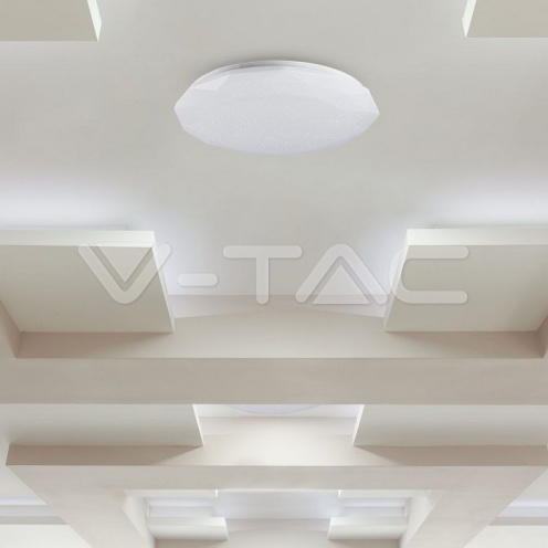 30W - 60W- 30W LED Плафон С Дистанционно Димиращ Диаманд Ф400 - изглед 2 - rZ commerce 30W - 60W- 30W LED Плафон С Дистанционно Димиращ Диаманд Ф400 - изглед 2
