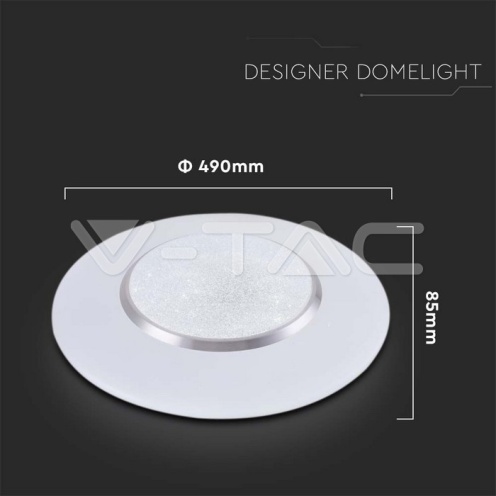60W LED Плафон Дистанционно Сменяем Сп. UFO - изглед 6 - rZ commerce 60W LED Плафон Дистанционно Сменяем Сп. UFO - изглед 6
