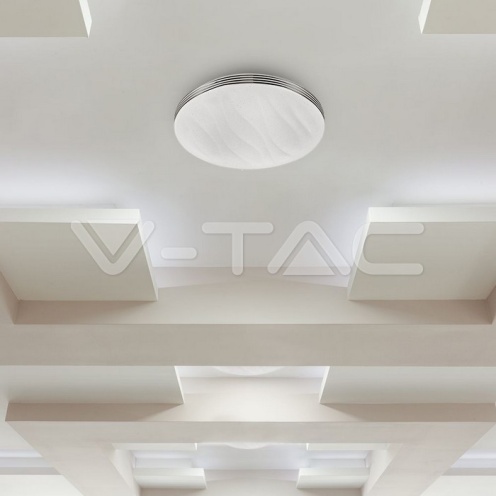 30W - 60W- 30W LED Плафон С Дистанционно Сменяем Сп. Вълни - изглед 5